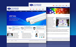深圳斯灯达公司（LED网站）设计案例
